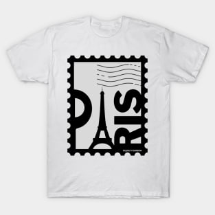 Paris, France Postage Stamp T-Shirt